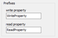 Prefixes