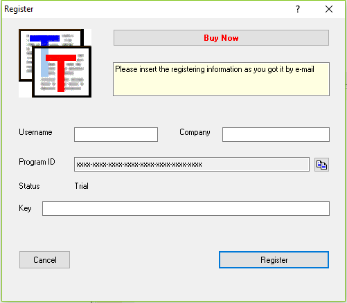 RegistationDialog